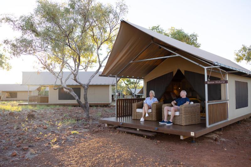 Bell Gorge Wilderness Lodge King Leopold Ranges Exteriör bild