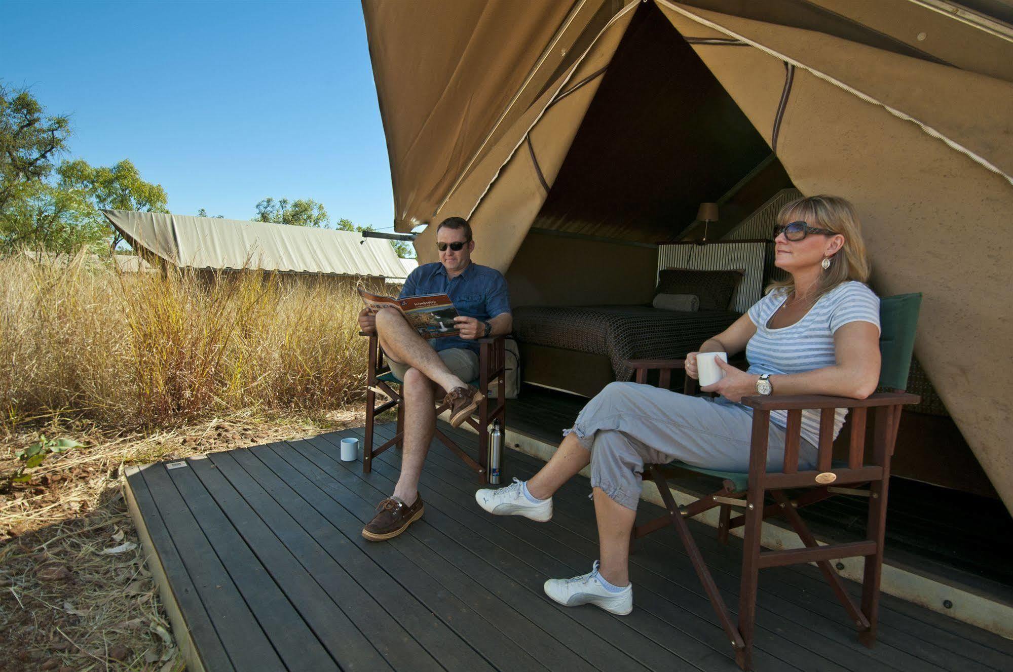 Bell Gorge Wilderness Lodge King Leopold Ranges Exteriör bild